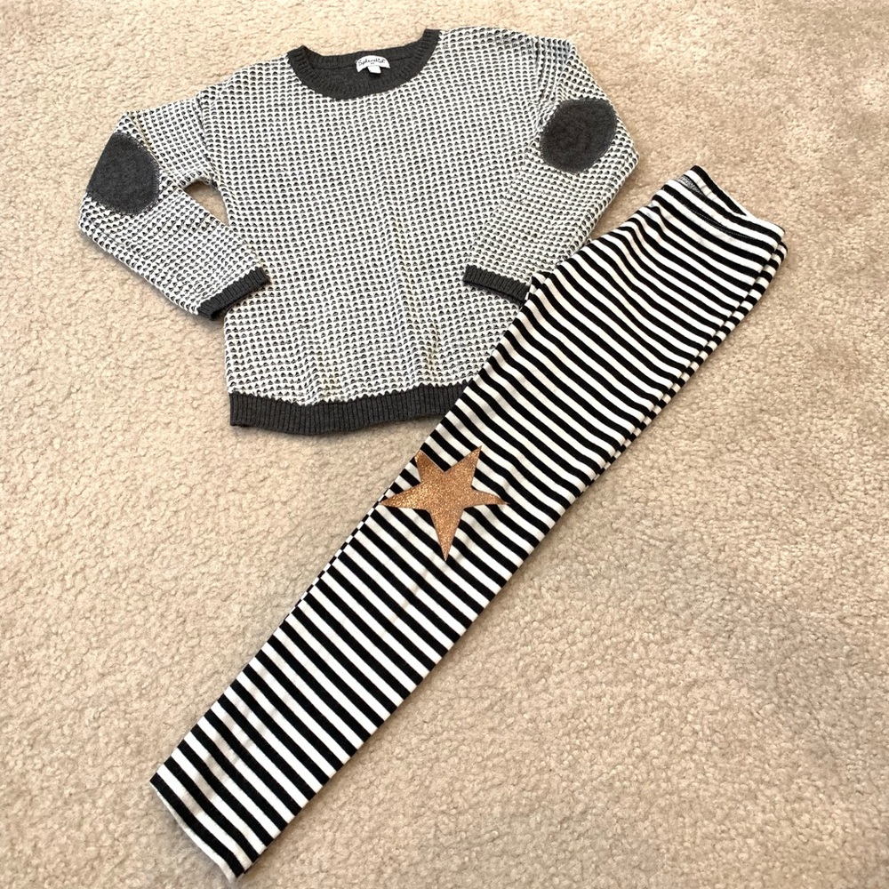 Girl 4T Splendid waffle sweater only